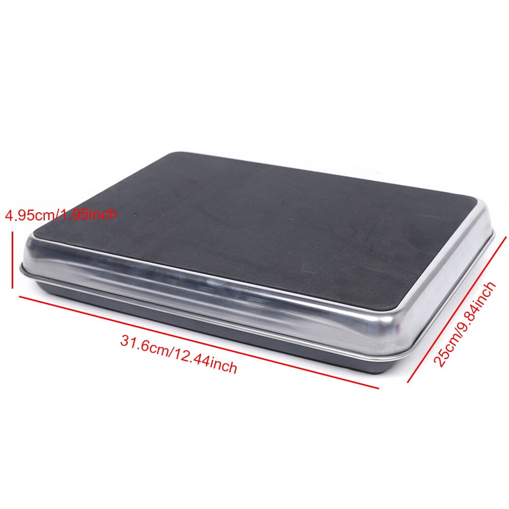 440lbs Stainless Steel LCD Digital Postal Scale Floor Scale Shipping Scale for Packages Large Heavy Duty Parcel Scale Weight Scale Mail Scale Luggage Scale Large Platform