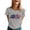 c-224Light Gray56, variant on CUSTG Women T-Shirts Patriotic Casual Tee Comfortable Crew Neck Short Sleeve Shirt Everyday 1776-2026 Celebrate America's 250th Anniversary Stylish Tops