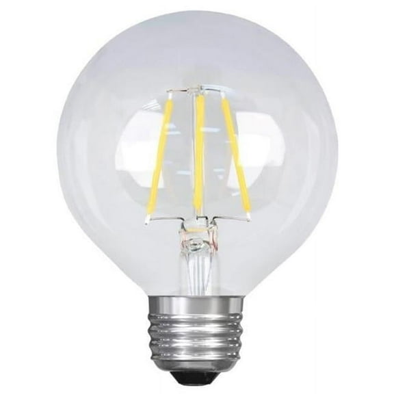 25W G25 Dimmable LED Bulb, Clear - 27K