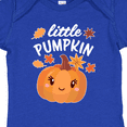 thumbnail image 4 of Inktastic Cute Little Pumpkin with Fall Leaves Boys or Girls Baby Bodysuit, 4 of 5