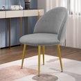 thumbnail image 1 of Duckbill Chair Cover Velvet Stretch Slipcover For Dining Kitchen Office Hotel 1Pc, 1 of 7