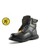 Cobra Men's Work Boot Steel Toe Genuine Leather C826S Black Goodyear Welt