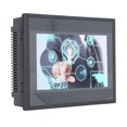 thumbnail image 1 of Panel De Visualización HMI, DC24V 1A 38.4KB Velocidad De Descarga Pantalla Táctil PLC TFT LCD De 7 Pulgadas 12 Entradas 8 Salidas Para Fábrica, 1 of 7