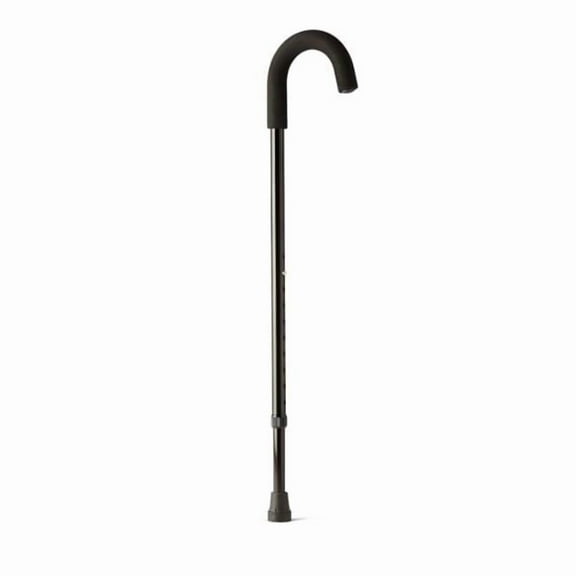 DDI 1820848 Adjustable Aluminum Cane - Black, 250 lbs - Case of 6