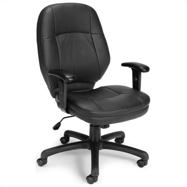 Scranton Co Ergonomic Office Chair In Black With Adjule Arms