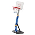 thumbnail image 1 of Pool Basketball Hoop Poolside Mounted Above Ground Adjustable Height Summer Water Game Toy for Kids Boys Girls, 1 of 7