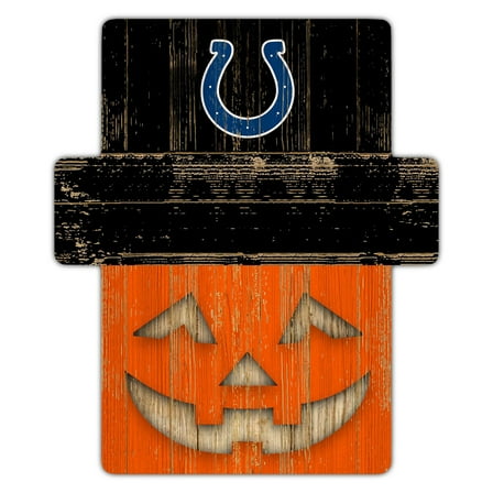 Indianapolis Colts 12" x 12" Jack-O-Lantern Display