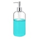thumbnail image 3 of Dispensador de jabón Dispensador de jabón de vidrio transparente con bomba Dispensador de líquido rellenable de 16 para kit de baño Color transparente, Color transparente, 3 of 5