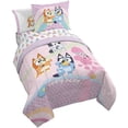 thumbnail image 1 of Juego de edredón Jay Franco Bluey para ropa de cama doble, 5 piezas, 1 of 7