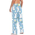 thumbnail image 3 of FORMRS Mens Pajama Pants with Pockets Cotton Sleepwear Lounge Bottoms Sizes S-2XL, Cartoon Easter Bunnies, 3 of 7