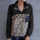 thumbnail image 2 of Moda mujer casual felpa manga larga patchwork señoras tops sudaderas Fridja  fksj2190, 2 of 6