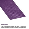 thumbnail image 3 of Uxcell Flat Nylon Webbing Strap 1 inch 15 Yards Purple for Backpack, Luggage-rack, 3 of 6