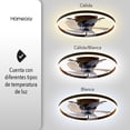 thumbnail image 5 of Ventilador de techo inteligente Homeasy LED con control remoto Moderno, 5 of 5