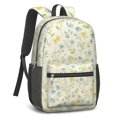 thumbnail image 2 of Pioneer Flower Floral Print Pattern 17" School Backpacks for Teens,Waterproof Oxford Fabric,S-Shape Padded Straps for School,Travel,Hiking,Camping, 2 of 6