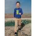 thumbnail image 2 of Cute Crocodile On The Beach Long Sleeve Toddler -Image by Shutterstock,  2 Toddler, 2 of 4