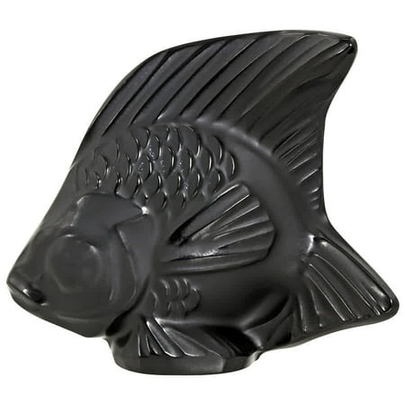 - Lalique Black Crystal Fish 3000100