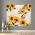 thumbnail image 2 of Balery Sunflower 5 Pattern Tapestry 60x51 Inches - Large Wall Hanging Tapestry for Bedroom, Living Room, Dorm Decor - Artistic and Aesthetic Room Decor, 2 of 9