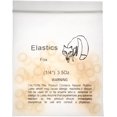thumbnail image 1 of Fuioda Dental Rubber Band Ligation O-Ring Clear Orthodontic Brackets Braces Elastics Traction Elasticos Rings (1-4, 3.5OZ), 1 of 3