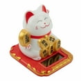 thumbnail image 3 of 2.5 Japanese Solar Wave Hand Lucky Cat, Car Decorations, New Year Decorations, 3 of 8
