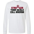 thumbnail image 3 of Inktastic Stronger Than Sickle Cell Anemia Long Sleeve T-Shirt, 3 of 5