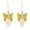 Sunshine Powder, variant on Yihuala Pack of 2 Colorful Butterfly Gnomes Dolls Stuffed Swedish Elves Hanging Ornaments for Easters Tree Party Decoration