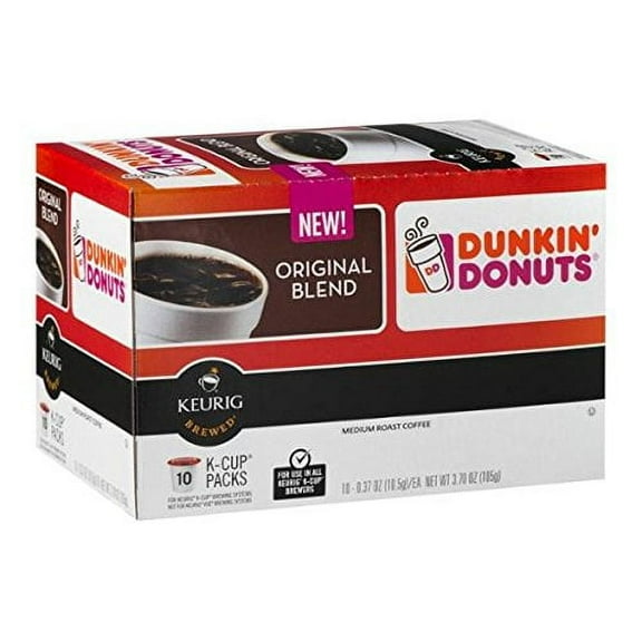 Dunkin' Donuts Coffee K-Cups Original (Pack of 20)