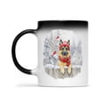 thumbnail image 2 of Playful German Shepherd Welcomes Winter Snowy Day with Cardinal Bird Heat Color Changing Mug Alsatian Dog Lover Gifts Magic Coffee Mug - 2017, 2 of 4
