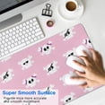 thumbnail image 4 of Long Mouse Pads for Desk,Pink Halloween Skulls Desk Mats on Top Of Desks, Desk Mouse Pad Extra Large with 3mm Non-Slip Base and Stitched Edge for Gaming,Office,Work,Home 31.5x11.8in, 4 of 5