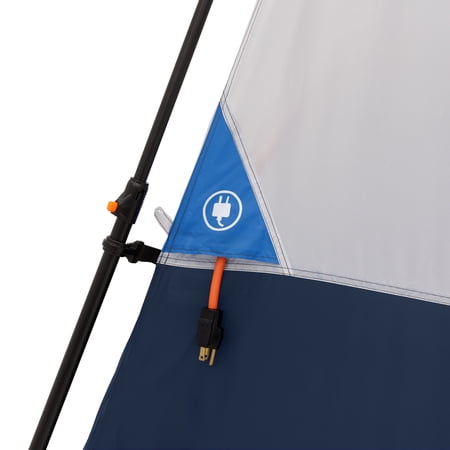 OZARK TRAIL 13′ X 9′ 8-PERSON CABIN TENT WITH LED LIGHTED POLES, 32 LBS