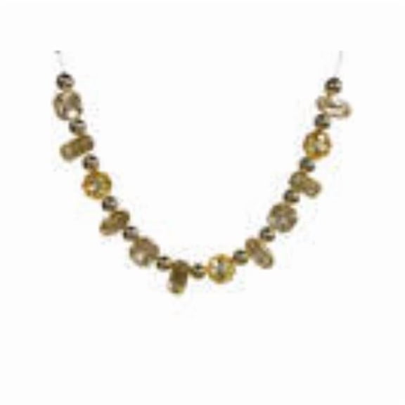 Vickerman MT233438 6 ft. Jewel Garland, Champagne