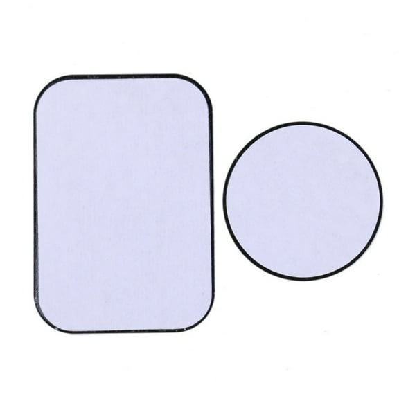 4 Pcs Metal Mounting Plate Mount Metal Plate Mobile Accessory Cell Phone Car Mount Self Adhesive Metal Plate