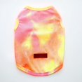 thumbnail image 1 of Pet Tie-dye chaleco sin mangas textura perro chaleco cachorro suministros transpirable CasualpinkS, 1 of 3