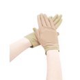 thumbnail image 1 of 5 Pares De Guantes Para Mujeres Muñeca Longitud Completa Mate Dedo Elástico Beige S, 1 of 5