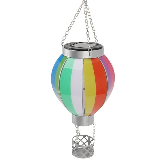 SPOORYYO Hot Airballoon Solar Lantern - Outdoor Rainproof Light for Christmas and Garden Decor