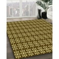 thumbnail image 2 of Ahgly Company Indoor Round Patterned Bakers Brown Area Rugs, 4' Round, 2 of 6