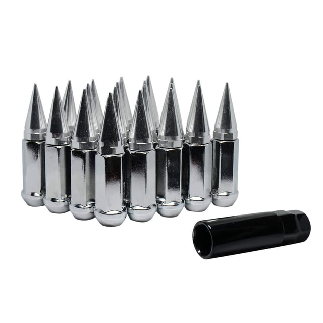 32-Piece Red Spike Lug Nut Set – M14x1.5 – 4.5