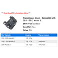 thumbnail image 2 of Transmission Mount - Compatible with 2010 - 2013 Mazda 3 2011 2012, 2 of 2