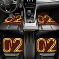 thumbnail image 7 of Vsdgher 2025 New Year 4 Car Foot Mat Set of 4 Pieces Universal Floor Liner Car Accessories Fits Most Cars, Trucks, Vans, sedans, SUV, 7 of 7