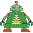 thumbnail image 3 of Threadart Machine Embroidery Designs - Robot Alphabet (1), 3 of 9