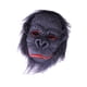 thumbnail image 2 of Máscara de cabeza de gorila realista, máscara de cabeza de mono para carnaval, temática de animales, cumpleaños Sonríe, 2 of 9