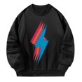 thumbnail image 1 of Tops holgados con cuello redondo, sudadera clásica para mujer, ropa de cuello redondo para mujer S, 1 of 8