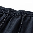 thumbnail image 7 of Gym Shorts Men Color Block Drawstring Summer Loose Fit Outdoor Casual Elastic Waistband Workout Shorts Men With Pockets, 7 of 7