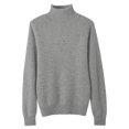 thumbnail image 6 of ManxiVoo Women's Loose Knit Sweater With Raglan Sleeves and Round Neck for Everyday Comfort Fall Winter Casual Pullover Soft Yarn Relaxed Fit M Size Dark Gray, 6 of 9