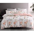 thumbnail image 1 of Funda nórdica Full, 600 hilos de algodón 3pcs Juego de cama Blush Geometric, 1 of 7