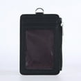 thumbnail image 4 of LCXmlly Employee Card Holder 2 In 1 ID Badge Holder with Lanyard Clear Window 5 Card Slots Faux Leather Solid Color Multi functional Employee ID Card Case, 4 of 8