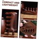 thumbnail image 2 of Wooden Scalp Massage Comb AntiStatic Hair Brush with Smooth Rounded Teeth for Relaxation, 2 of 4