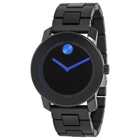 - Bold 42 mm Black Dial TR90/Polyurethane Stainless Steel Mens Watch 3600099