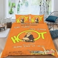 thumbnail image 2 of Con Faldas y a lo Loco Conjunto de sábanas temático, trío de piezas, cómodo y amigable con la piel, diseño único, regalo de decoración para el hogar para familiares, amigos y fans,135cm *200cm, 2 of 6