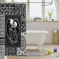 thumbnail image 3 of Deer Bathroom Curtain Kids Rustic Fishing Hunting Shower Curtain Women Men Farmhouse Cabin Wild Animal Decor Bathroom Shower Curtain Set Polyester Lodge Bathroom&nbsp;Accessories Bathroom 72"x72", 3 of 6