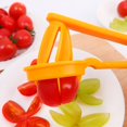 thumbnail image 4 of Cortador de tomate, herramientas de uva, cocina de cereza, divisor de fruta, artefacto, pequeños tomates, accesorios, Gadget de corte Manual, 4 of 4